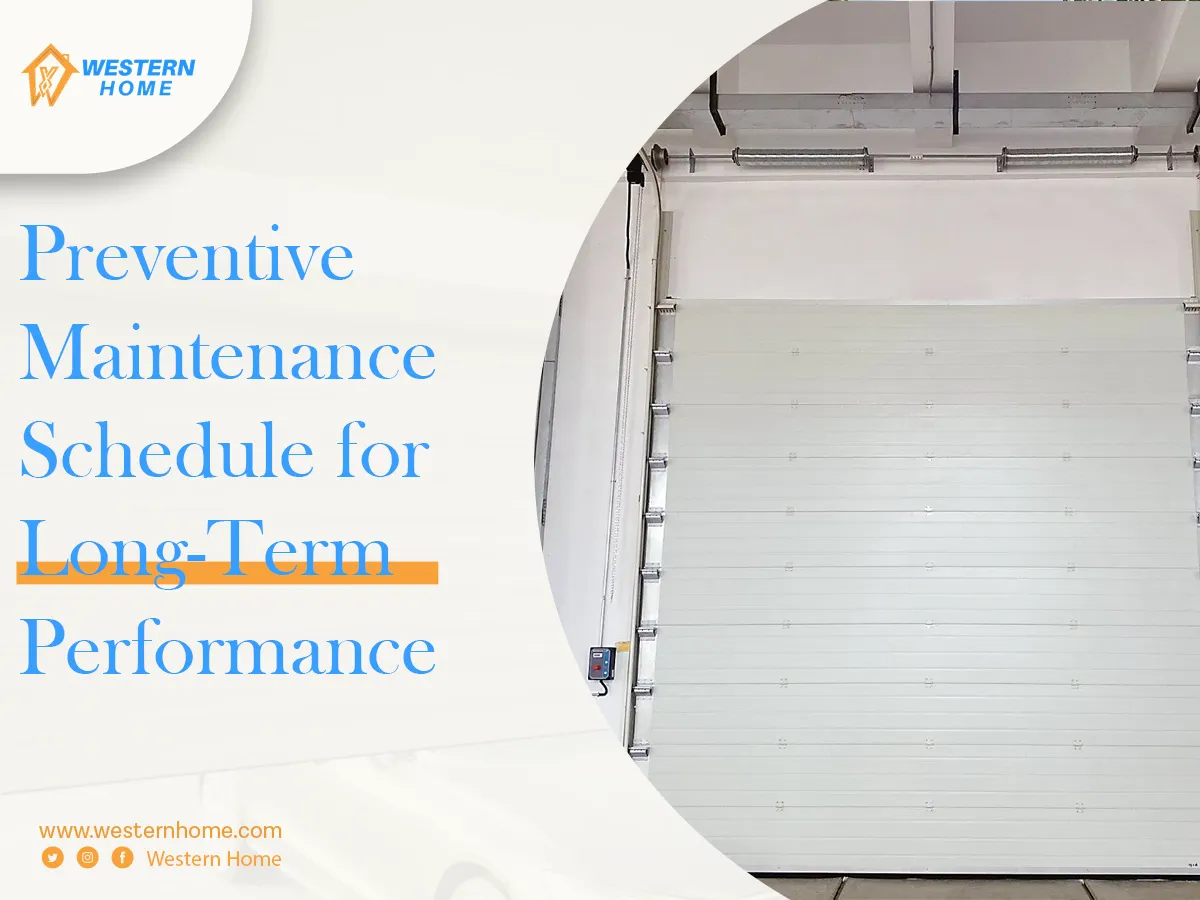 Preventive Maintenance Schedule for Long-Term Performance