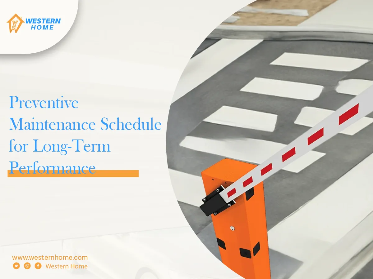 Preventive Maintenance Schedule for Long-Term Performance