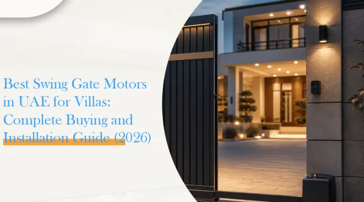 Best Swing Gate Motors in UAE for Villas: Complete Buying and Installation Guide (2026)