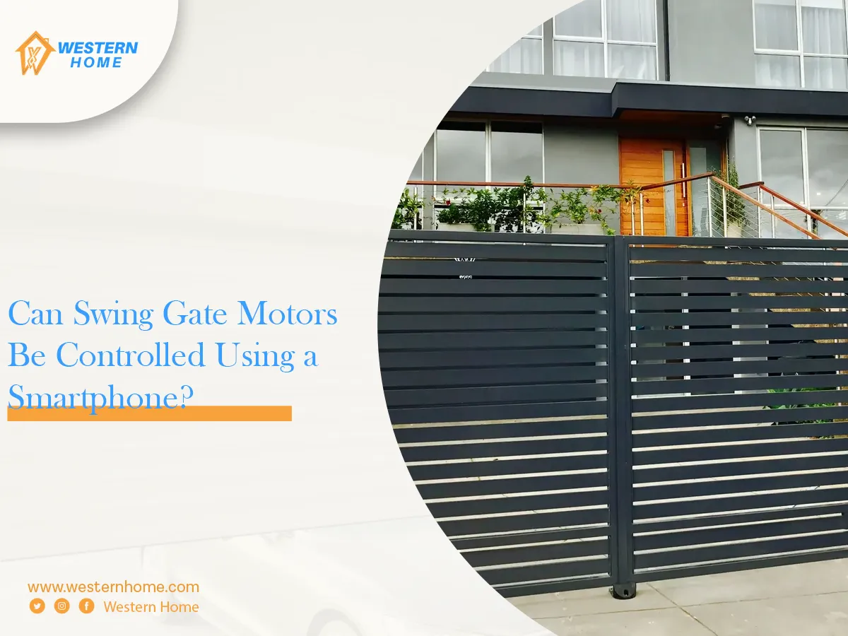 Can Swing Gate Motors Be Controlled Using a Smartphone?