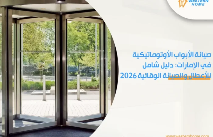 صيانة الأبواب الأوتوماتيكية في الإمارات: دليل شامل للأعطال والصيانة الوقائية 2026