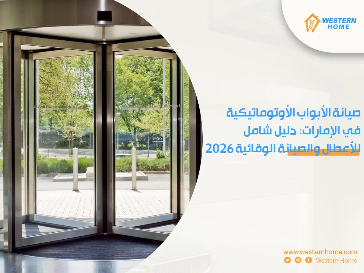 صيانة الأبواب الأوتوماتيكية في الإمارات: دليل شامل للأعطال والصيانة الوقائية 2026